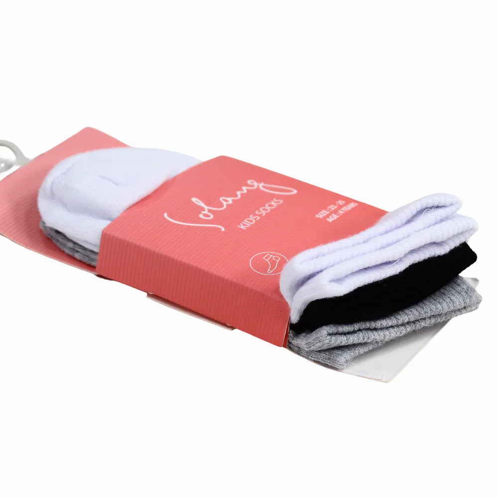 Socks Pack – Multicolor (3 Pairs)