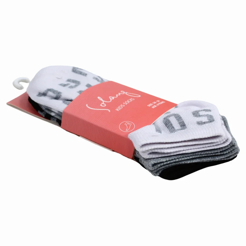 Socks Pack – Multicolor (3 Pairs)