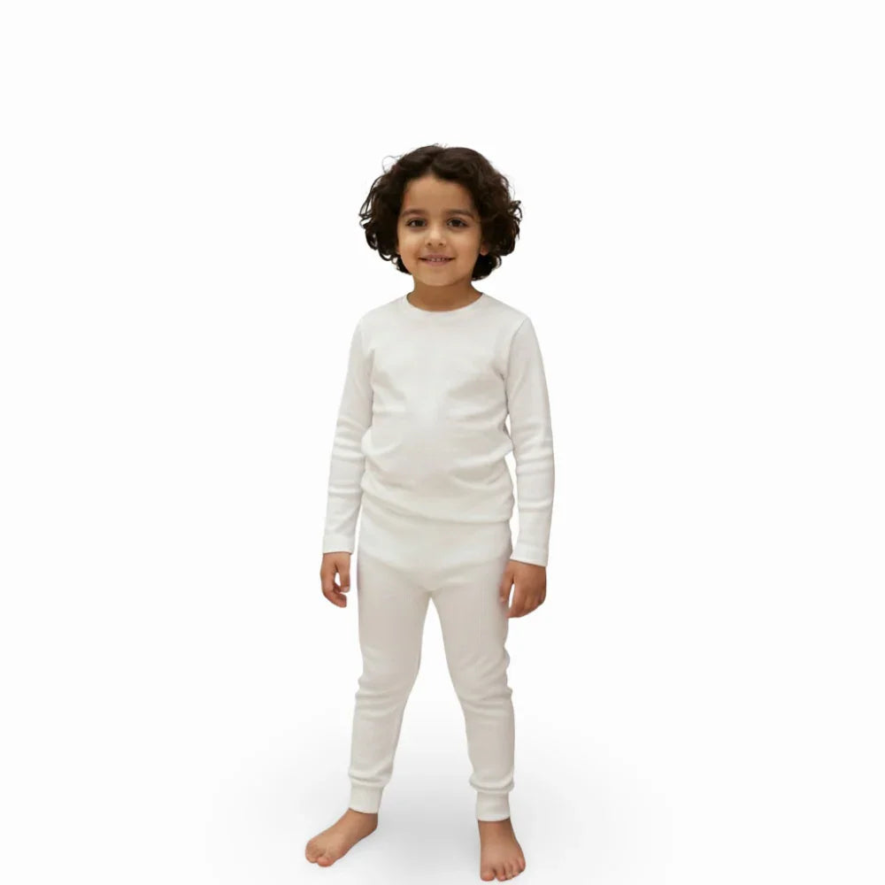 Unisex Baby Cotton Half-Collar Undershirt