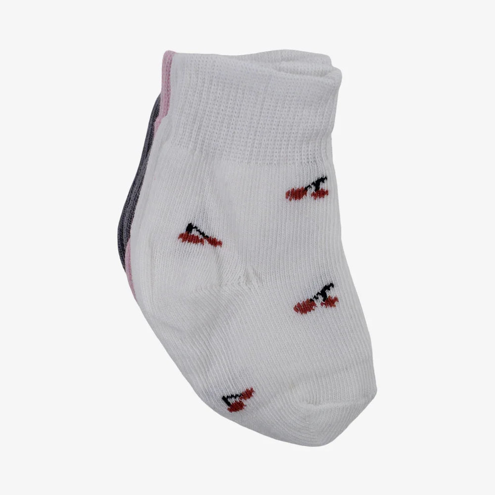 Unisex Baby Cotton Socks - Multicolor