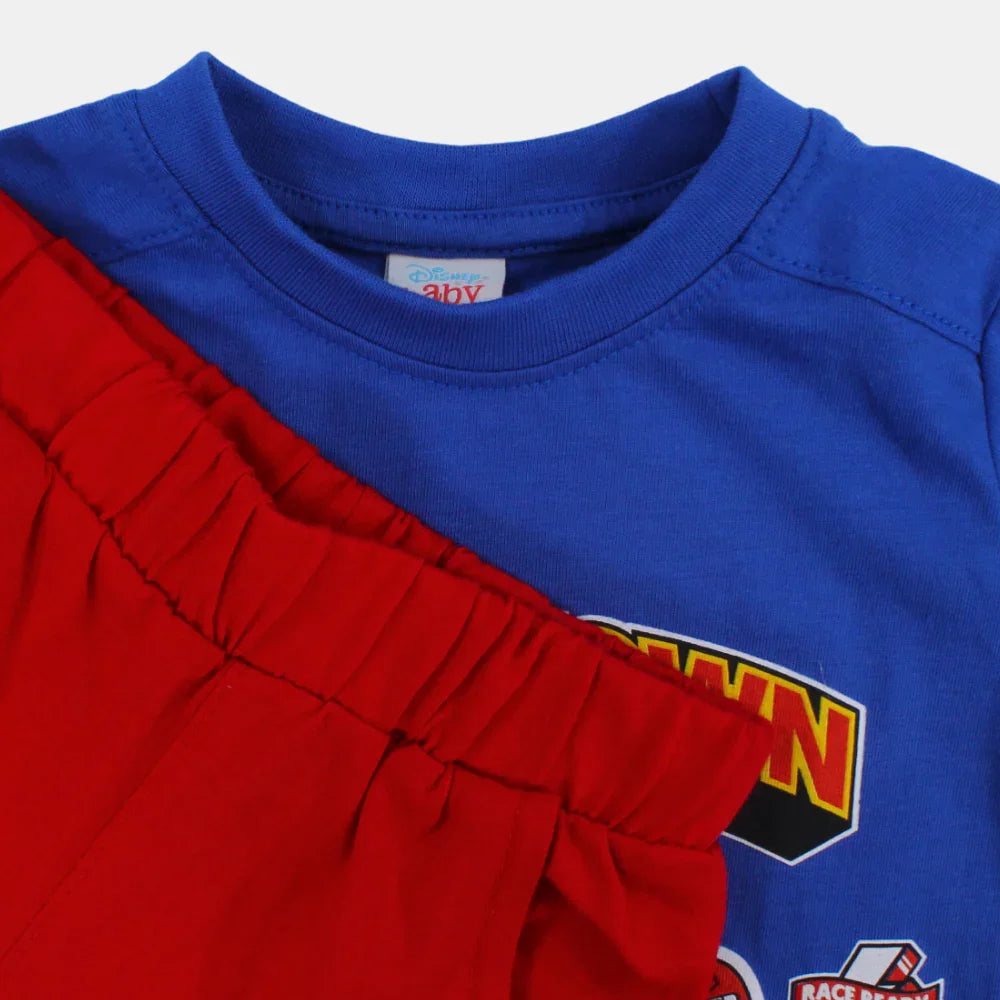 Baby Boys Cotton Pajama Set – Cars