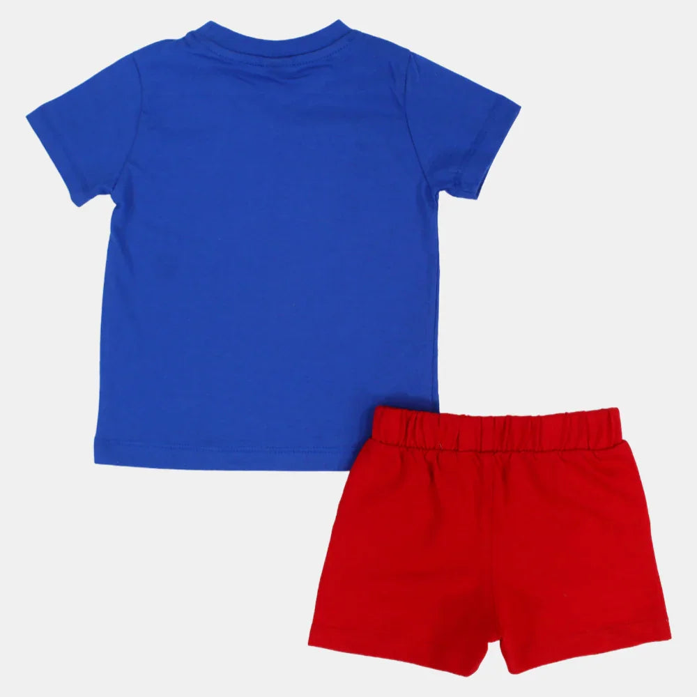 Baby Boys Cotton Pajama Set – Cars