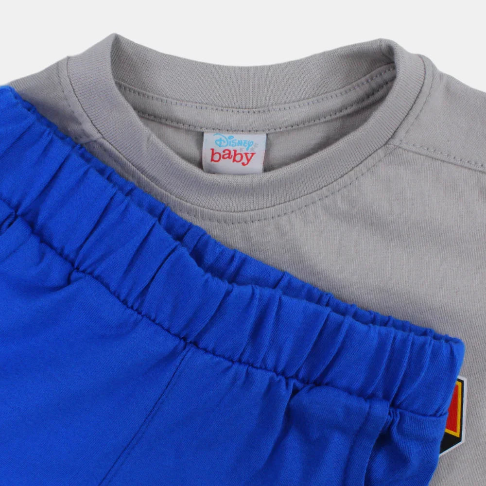 Baby Boys Cotton Pajama Set – Cars