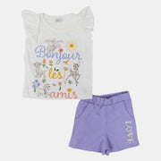 Girls Cotton Pajama Set – Disney Animals Desgn