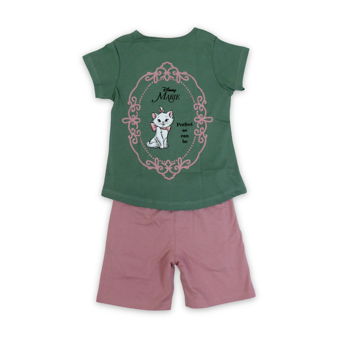 Girls Cotton Pajama – Marie Print