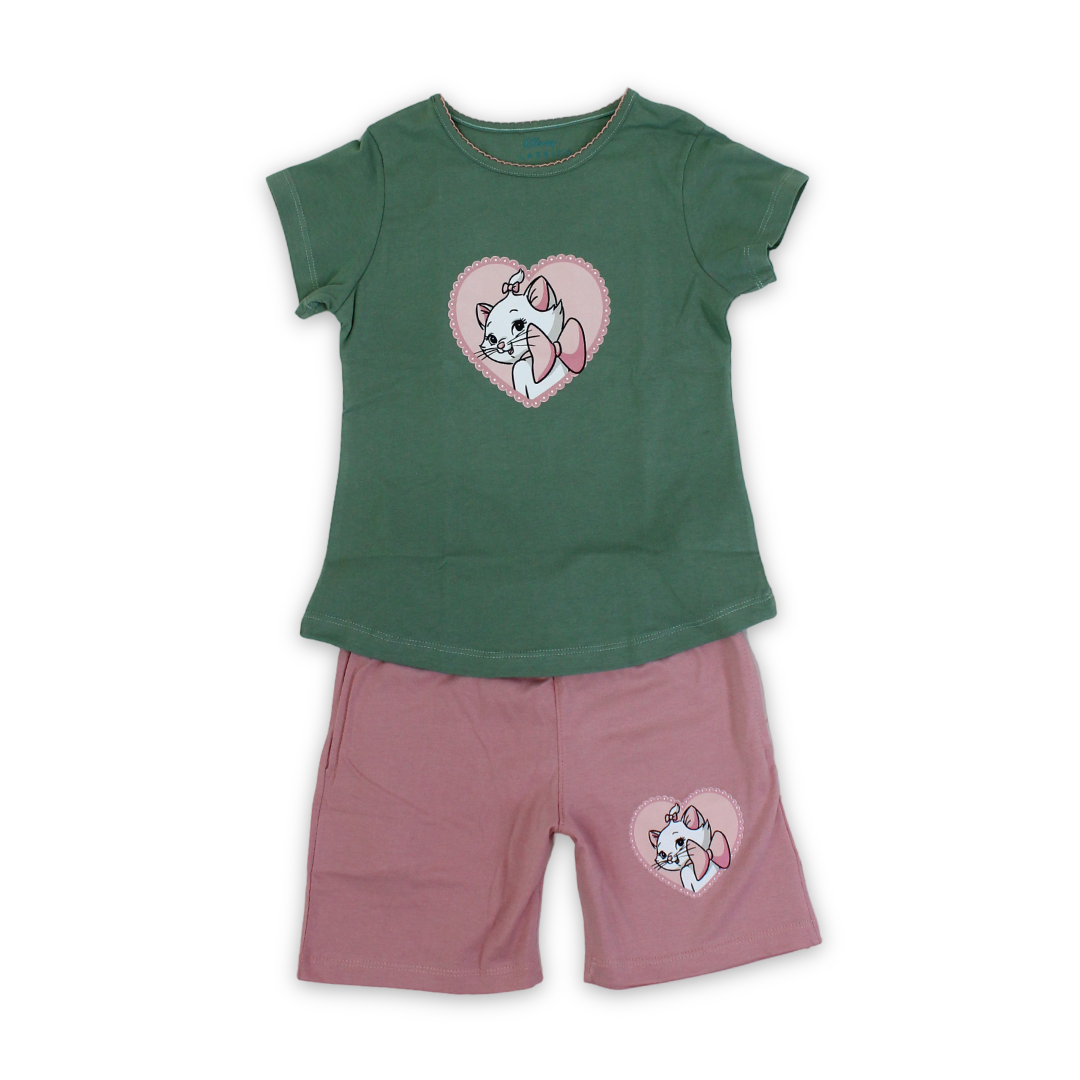 Girls Cotton Pajama – Marie Print
