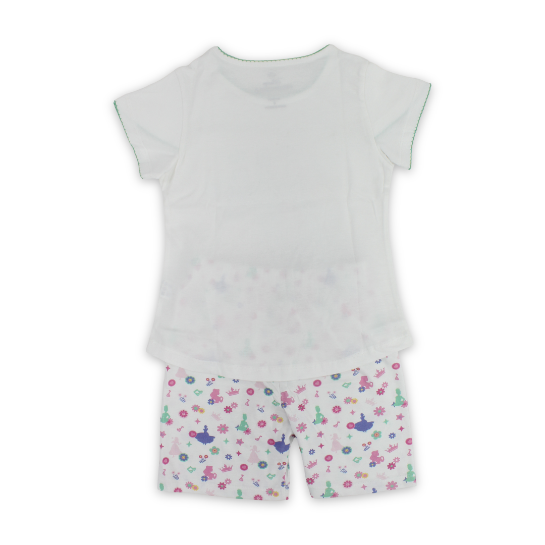 Girls Cotton Pajama – Princess Print