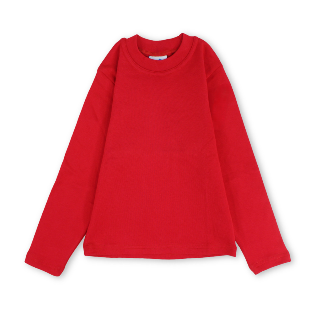 Unisex Cotton Half Collar – Red