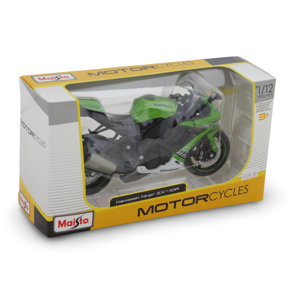 دراجة مايستو كاواساكي نينجا ZX-10R النارية بمقياس 1:12