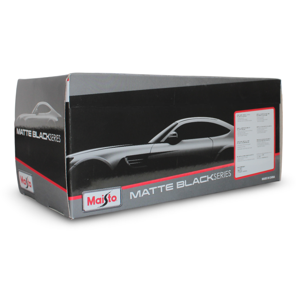 Maisto Matte Black Series 1:24 Scale Ford Mustang Boss 302