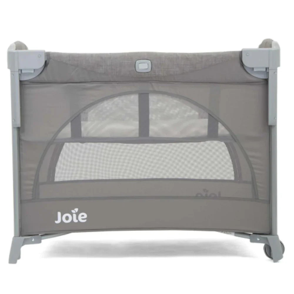 Joie Kubbie Sleep Compact Travel Cot – Foggy Grey