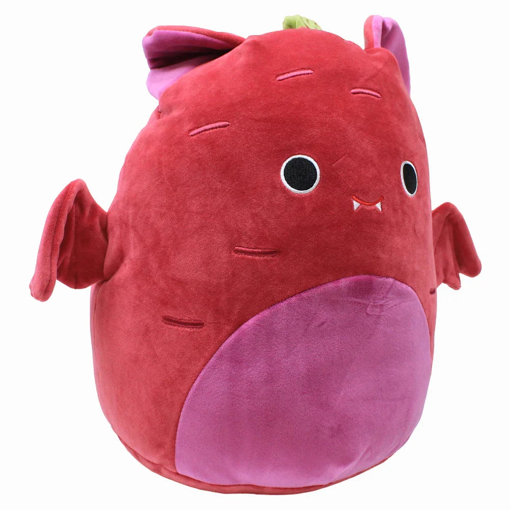 Squishmallows 12-Inch Fusion Squad – Beet Bat Romulus