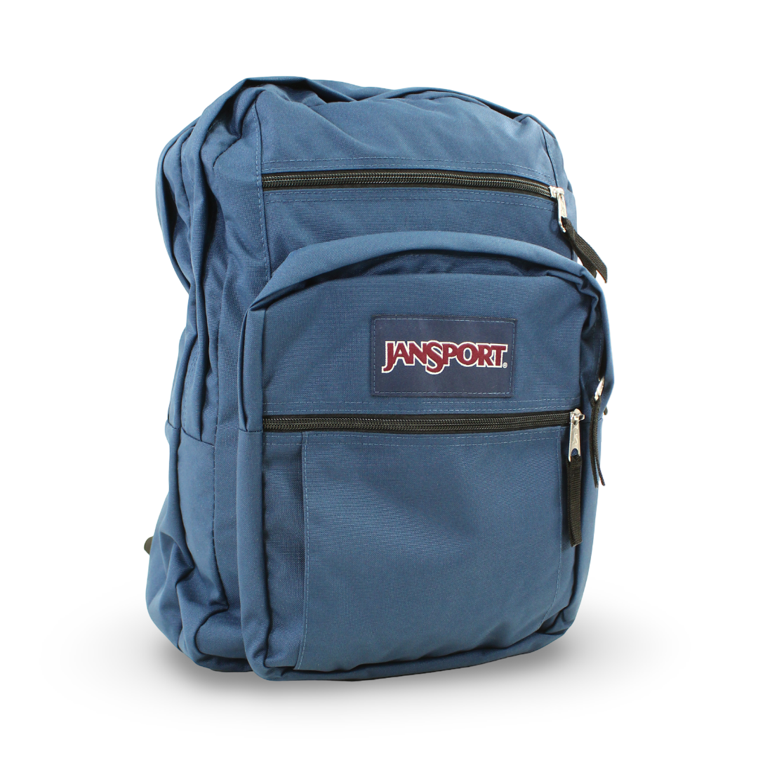 Jan Sport Big Student Backpack 34L – Navy – Ourkids