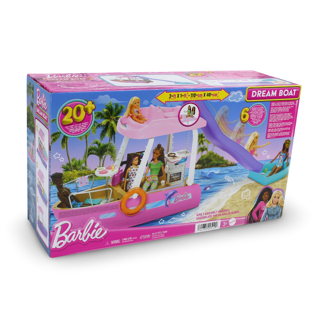 Mattel Barbie Dream Boat Playset + Accessories