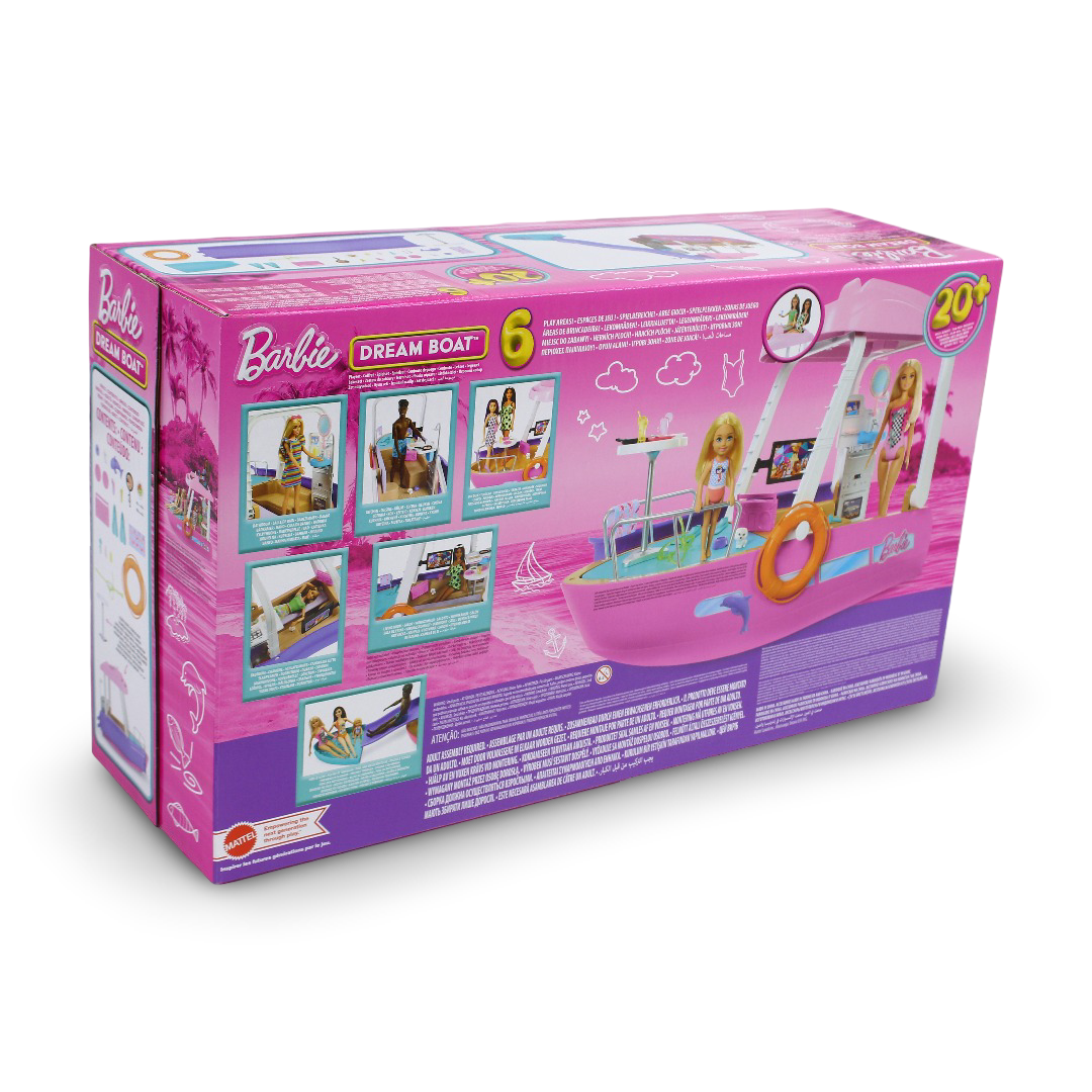 Mattel Barbie Dream Boat Playset + Accessories