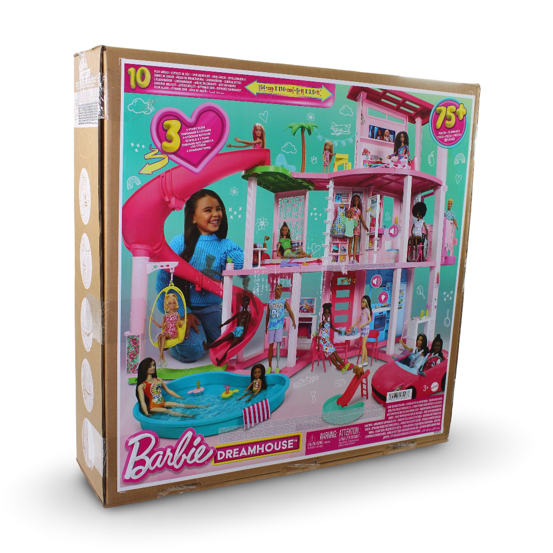 منزل أحلام Mattel Barbie حفلة حمام السباحة – 75 قطعة