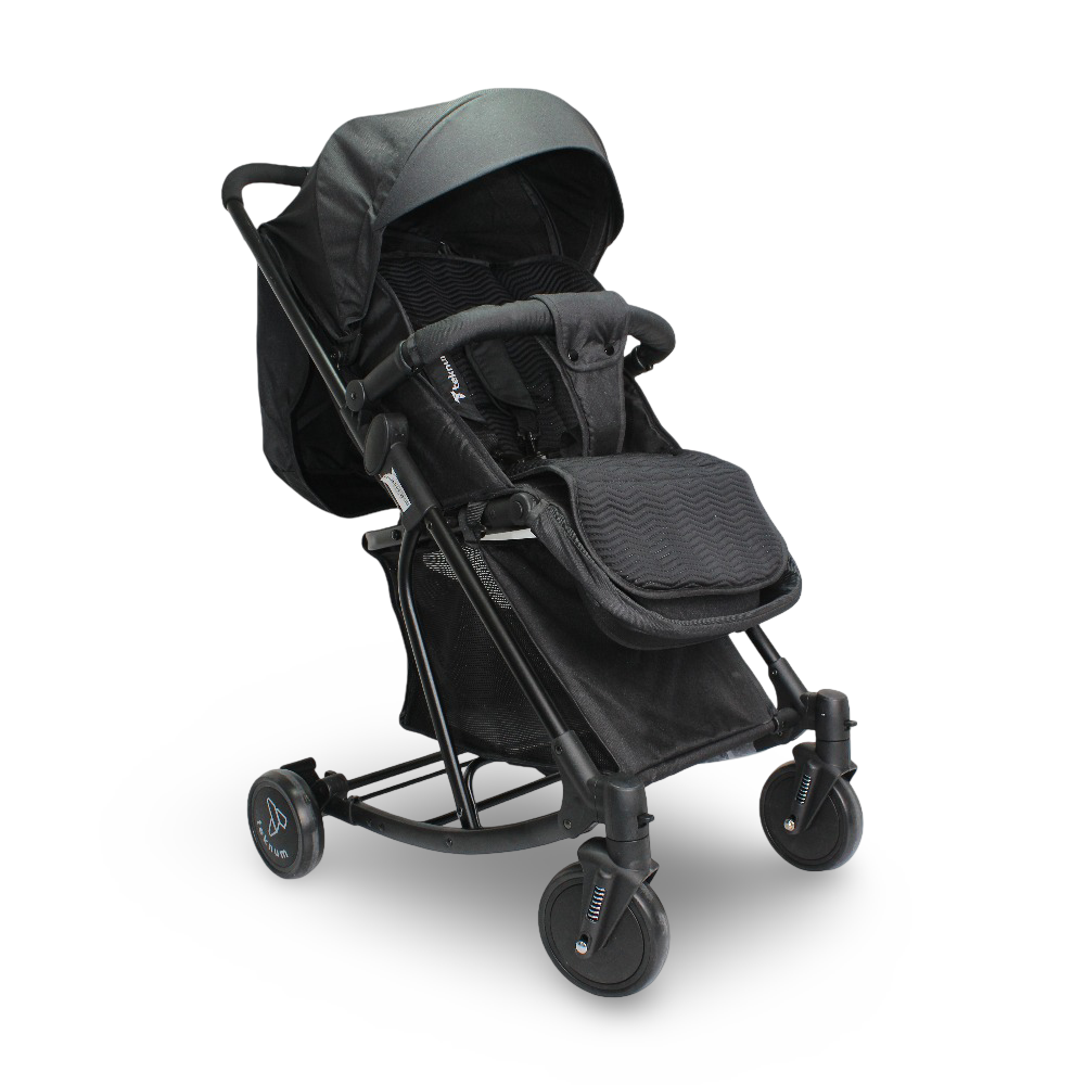 Baby Stroller with Adjustable Canopy and Storage Basket - Baby Essentials - OKO