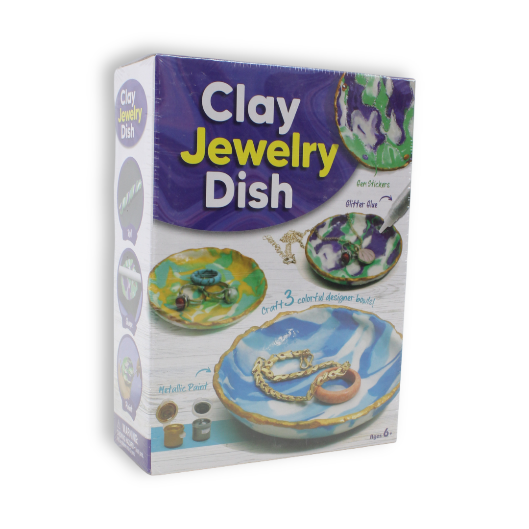 Clay Jewelry Dish Maker DIY Craft Activity Kit