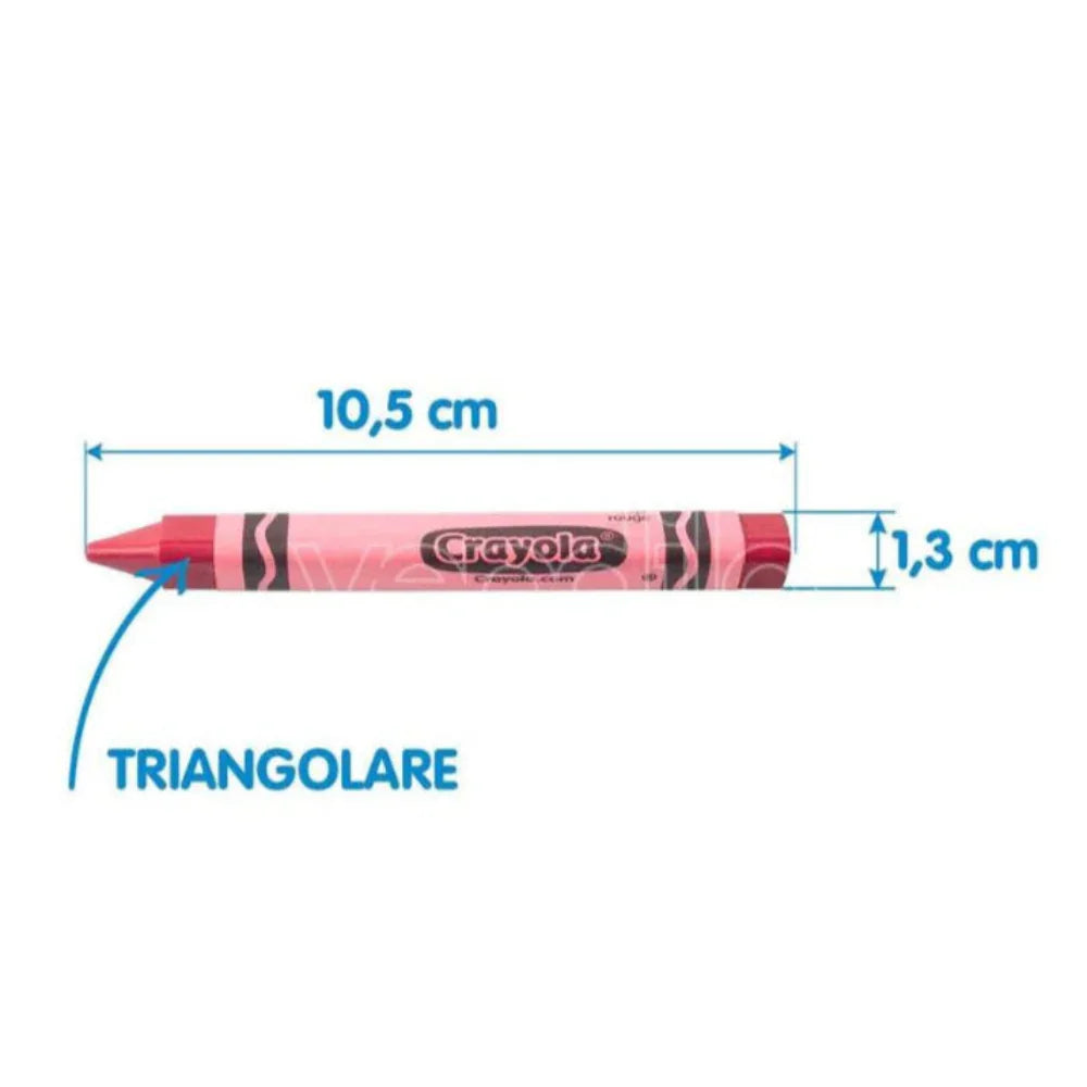 Crayola Triangular Crayons – 16 Colors