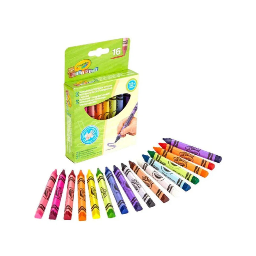 Crayola Triangular Crayons – 16 Colors