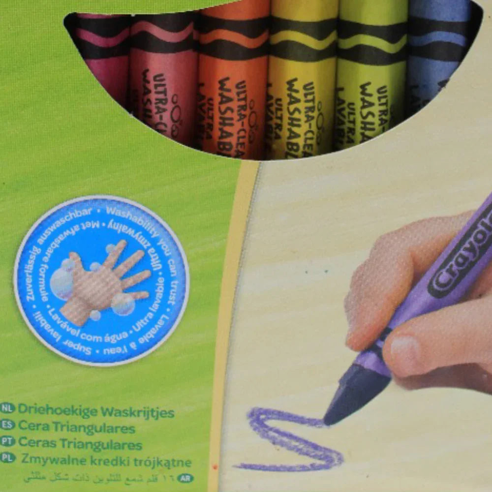 Crayola Triangular Crayons – 16 Colors