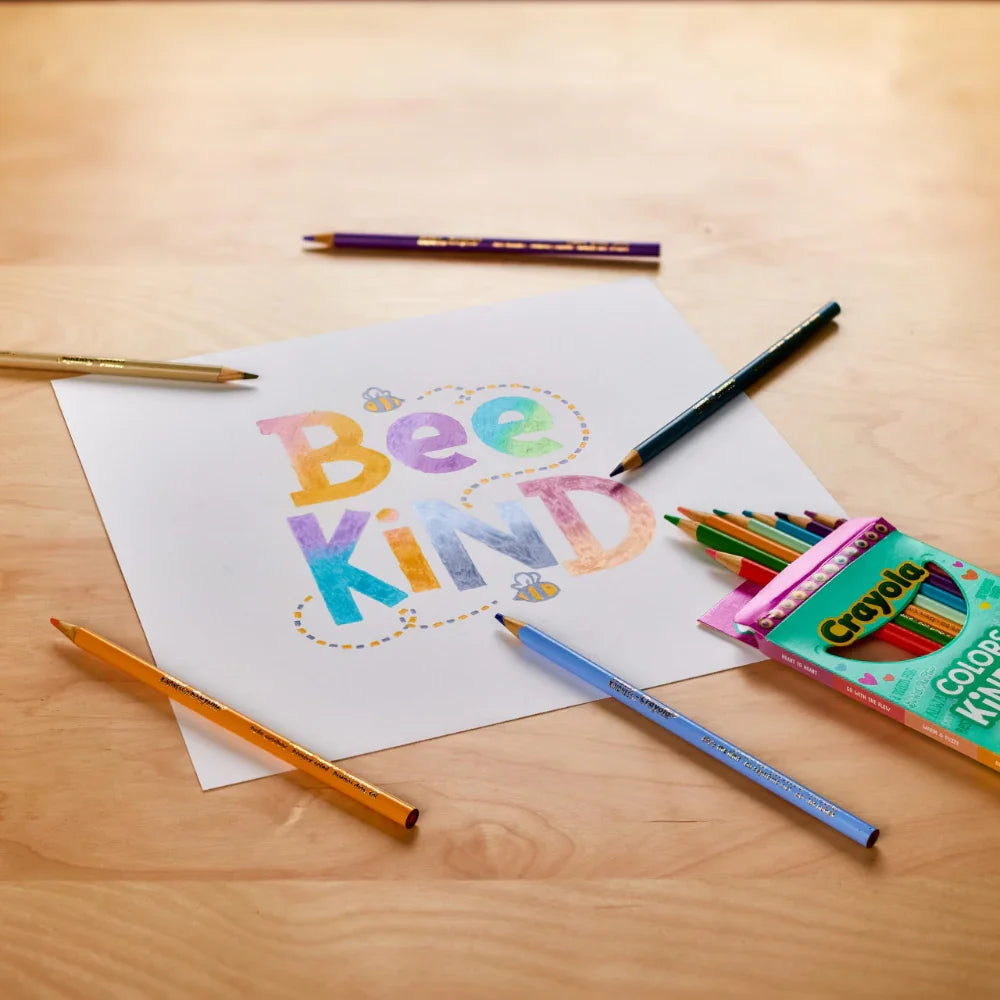 Crayola Colors of Kindness Colored Pencils – 12 Colors