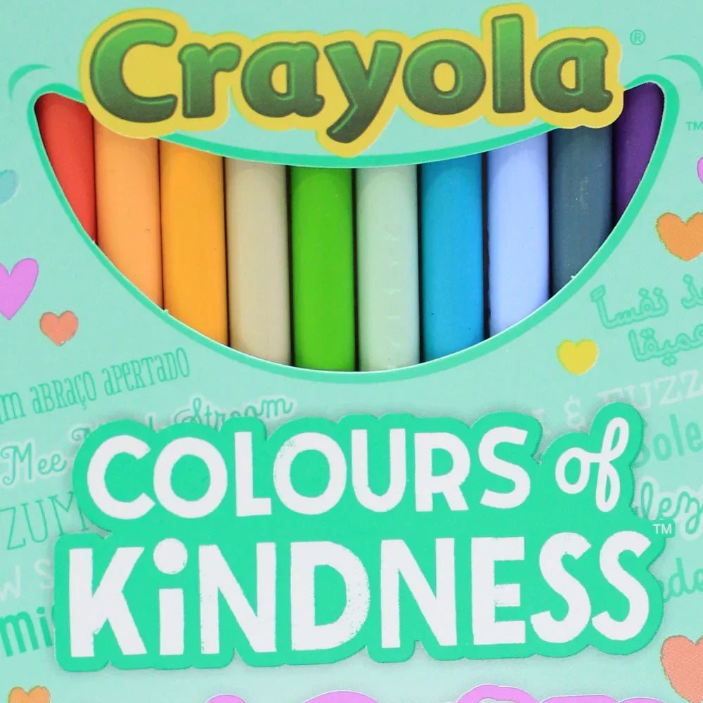 Crayola Colors of Kindness Colored Pencils – 12 Colors