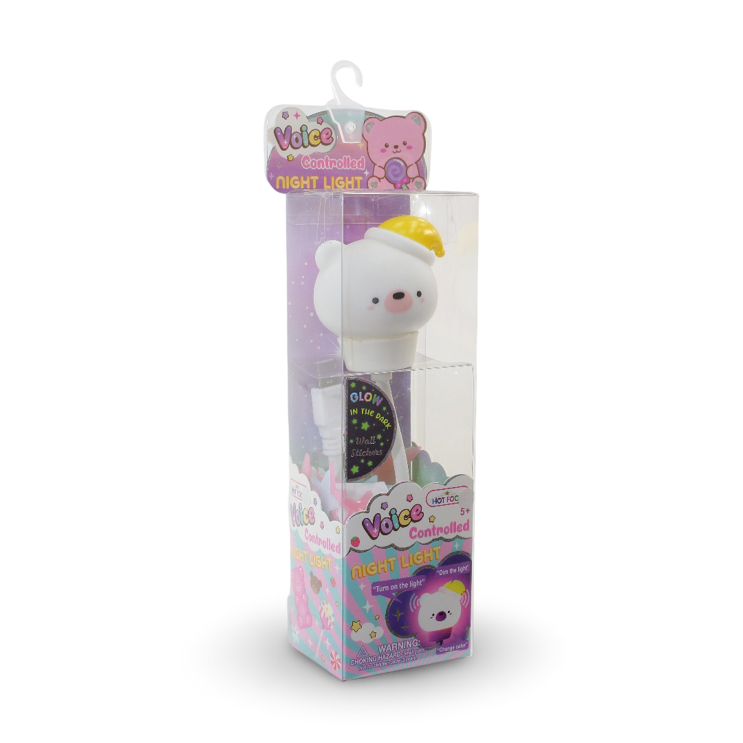 Hot Focus Voice-Controlled Night Light - Toys