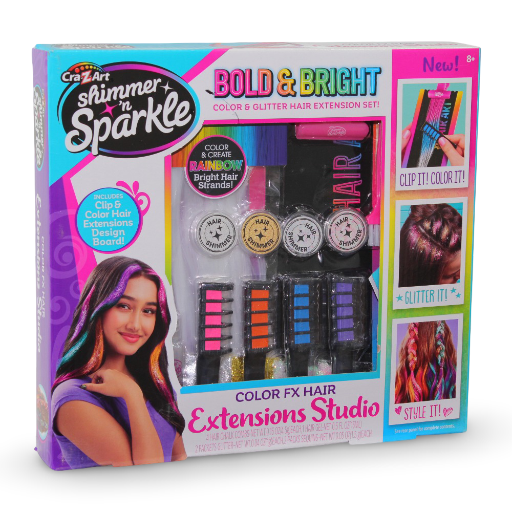 Hair Color Extension Studio Set - Toys - Cra-Z-Art