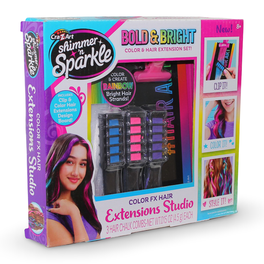 Hair Color Extensions Studio Set - Toys - Cra-Z-Art