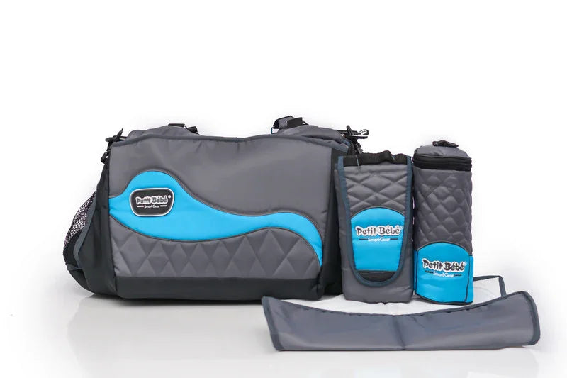 Petit Bebe Smart Gear S1 Diaper Bag – Turquoise