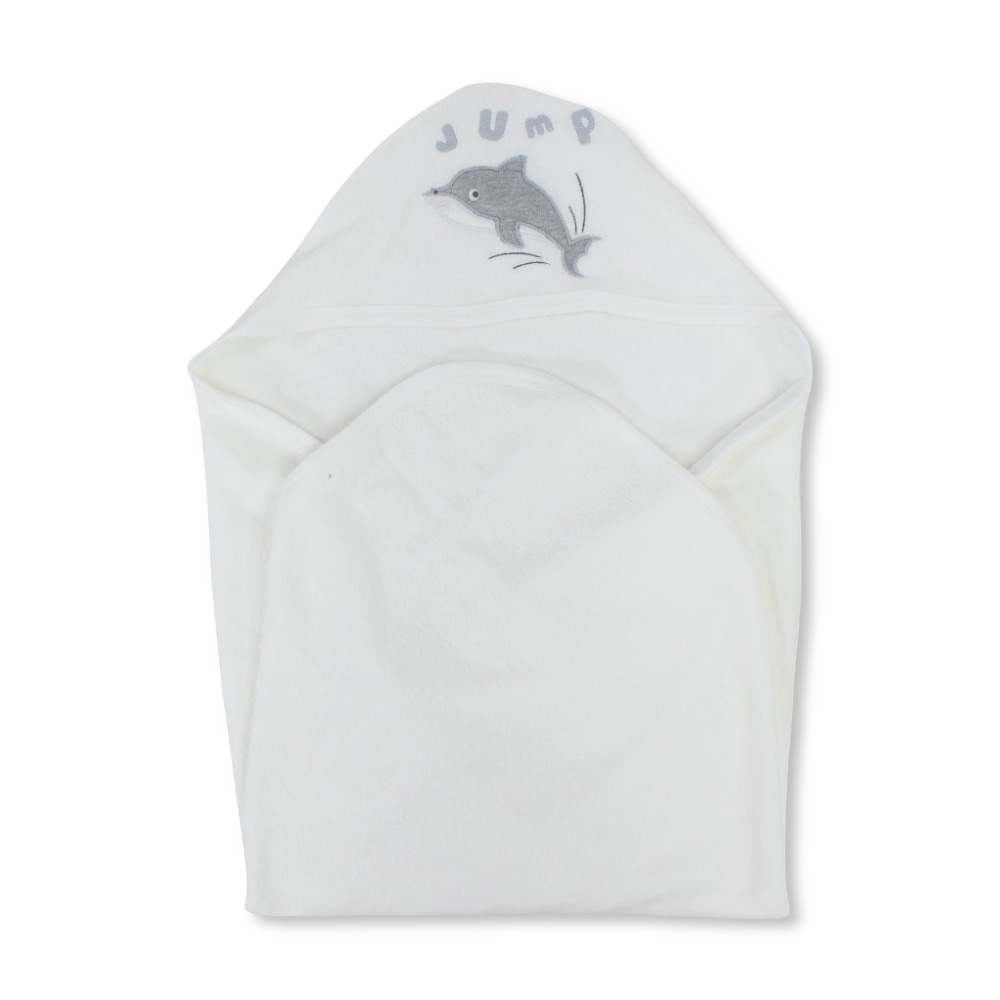 Unisex Baby Soft & Adorable Hooded Towel - Baby Essentials - Al Sayad