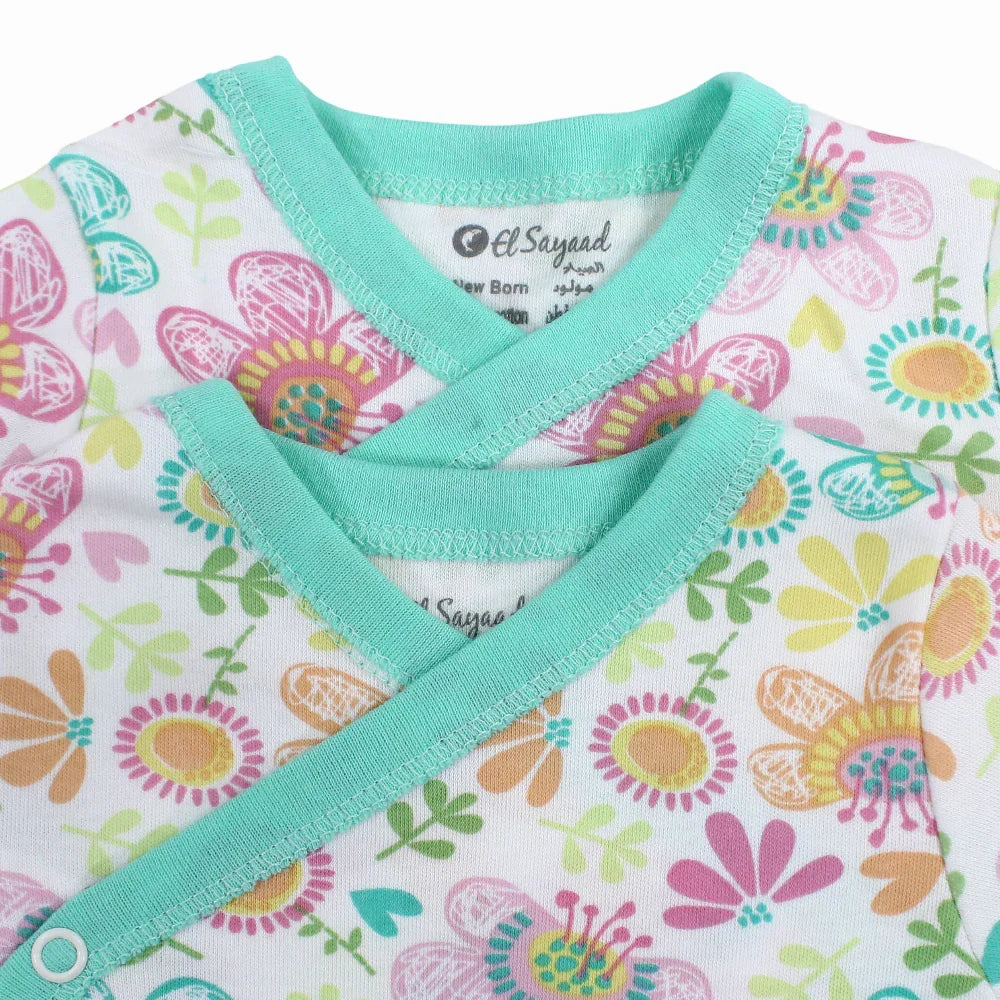 Pack of 2 – Unisex Baby Cotton Short-Sleeved Underwear Bodysuit