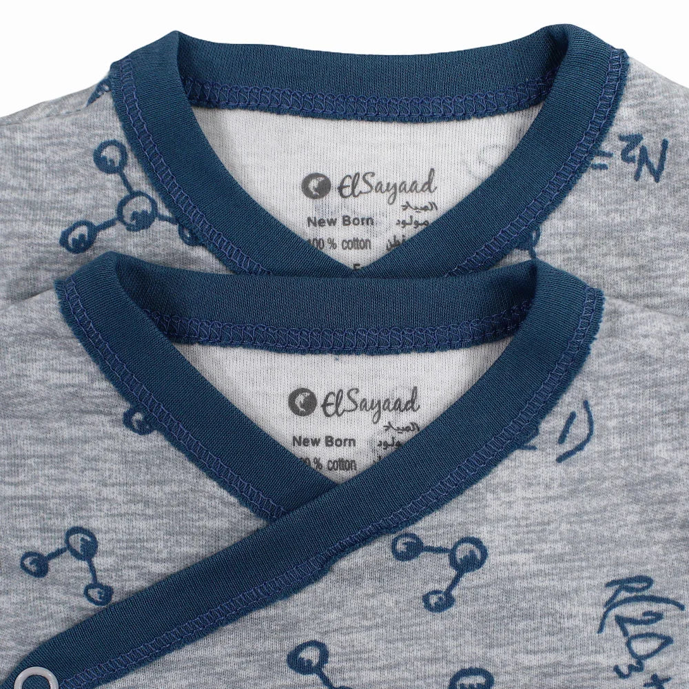 Pack of 2 – Unisex Baby Cotton Short-Sleeved Underwear Bodysuit