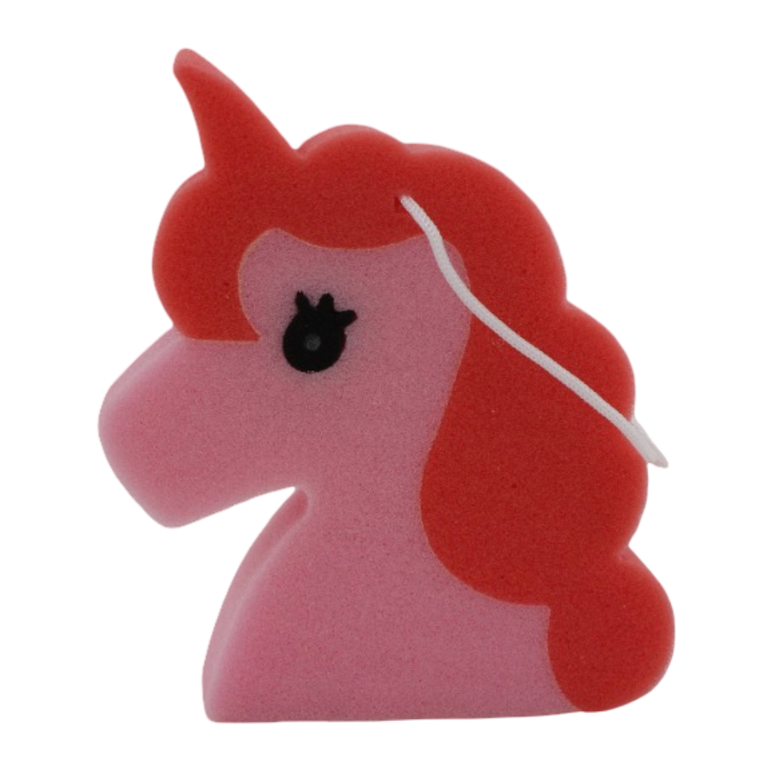 Unicorn Baby Bath Sponge – Pink & Mint