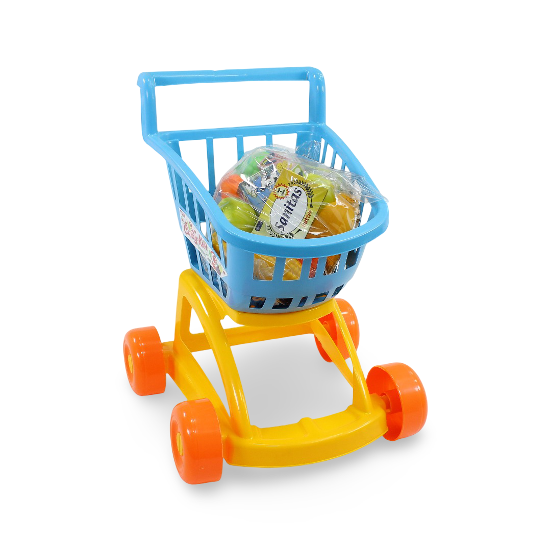 WinFun Candy & Ken Market Trolley – Blue - Toys