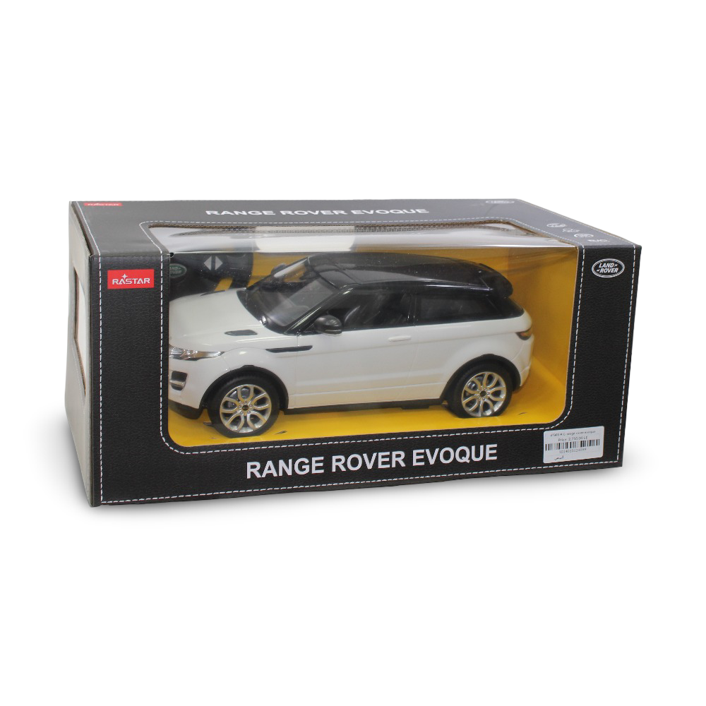 Rastar Range Rover Evoque Remote Control Toy Car – White