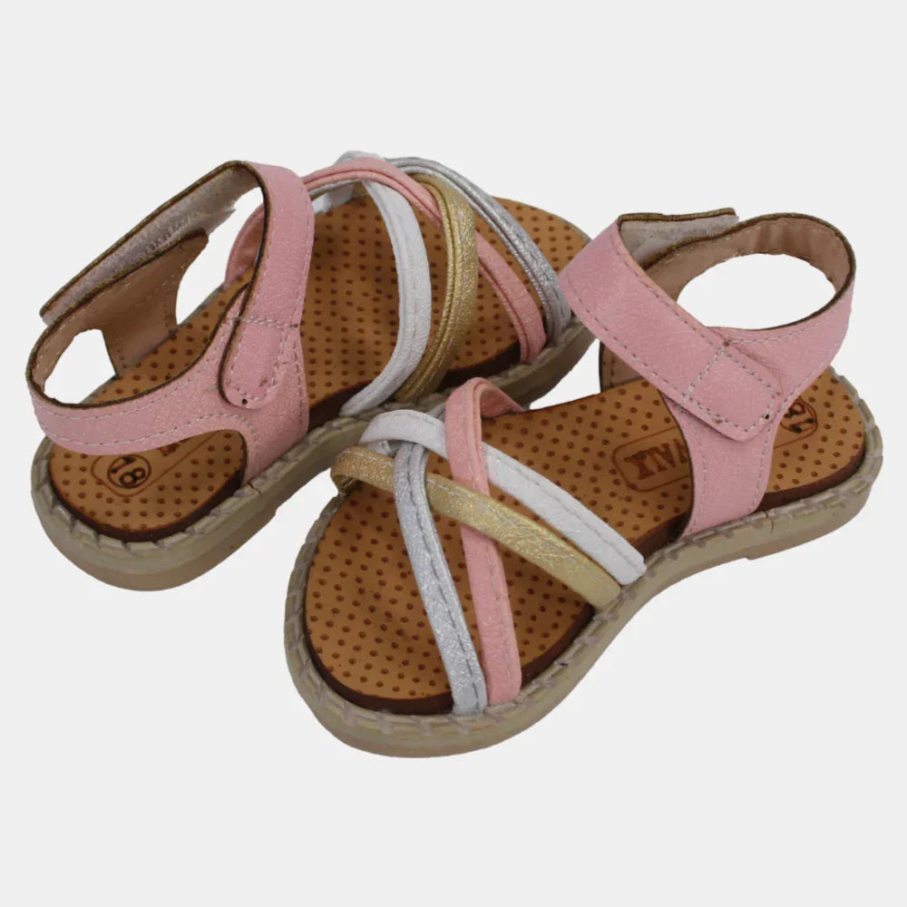 Baby Girls Leather Sandals