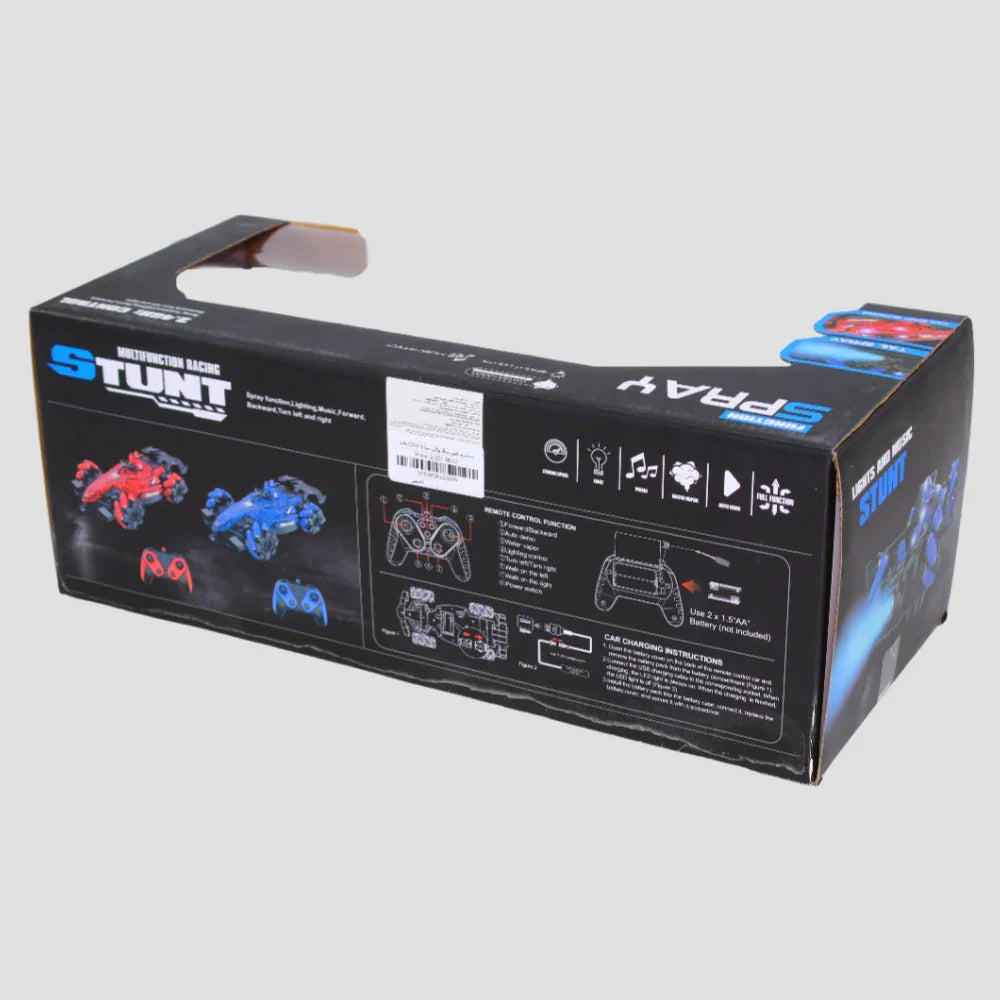 Remote Control Car with Lights & Spray (Red)