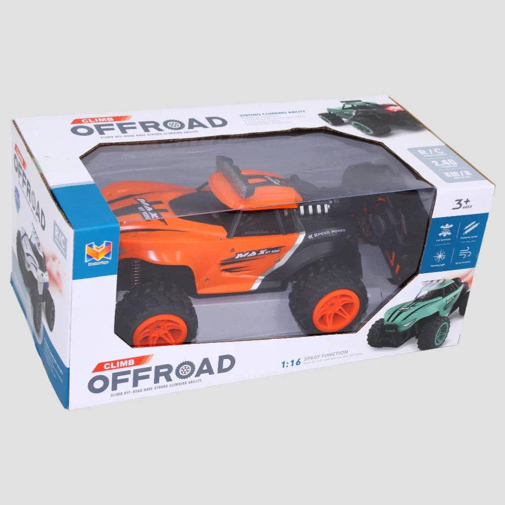 Climb Off-Road Remote Control Car (Orange) - Toys - OKO