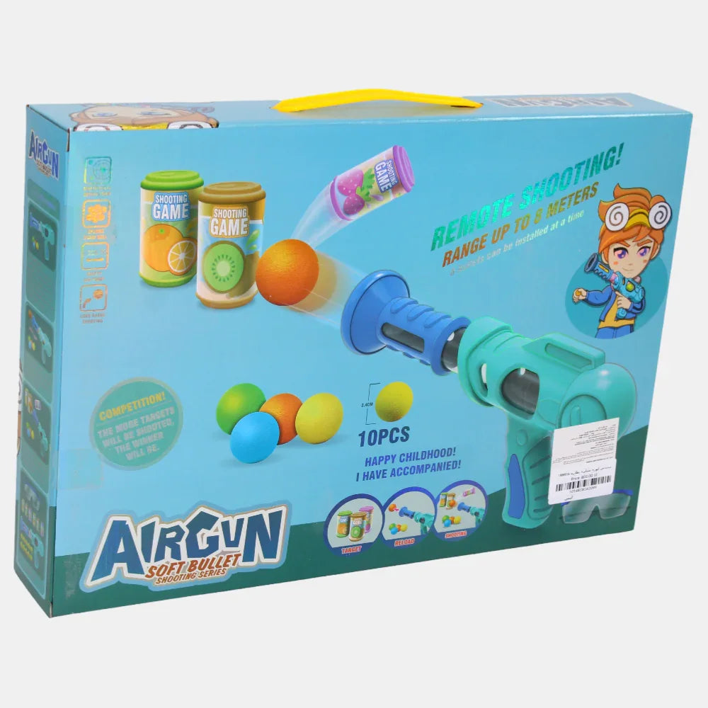 Air Gun Soft Bullet Shooting Series (Aqua)