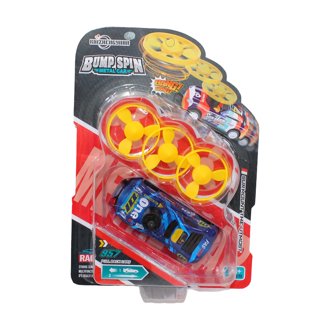 Kaizhengyuan "Bump Spin" Metal Pull-Back Stunt Car - Toys - Egypt