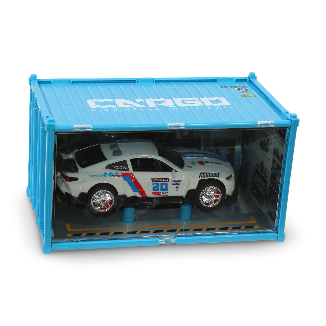 Cargo BMW Racing Car – White - Toys