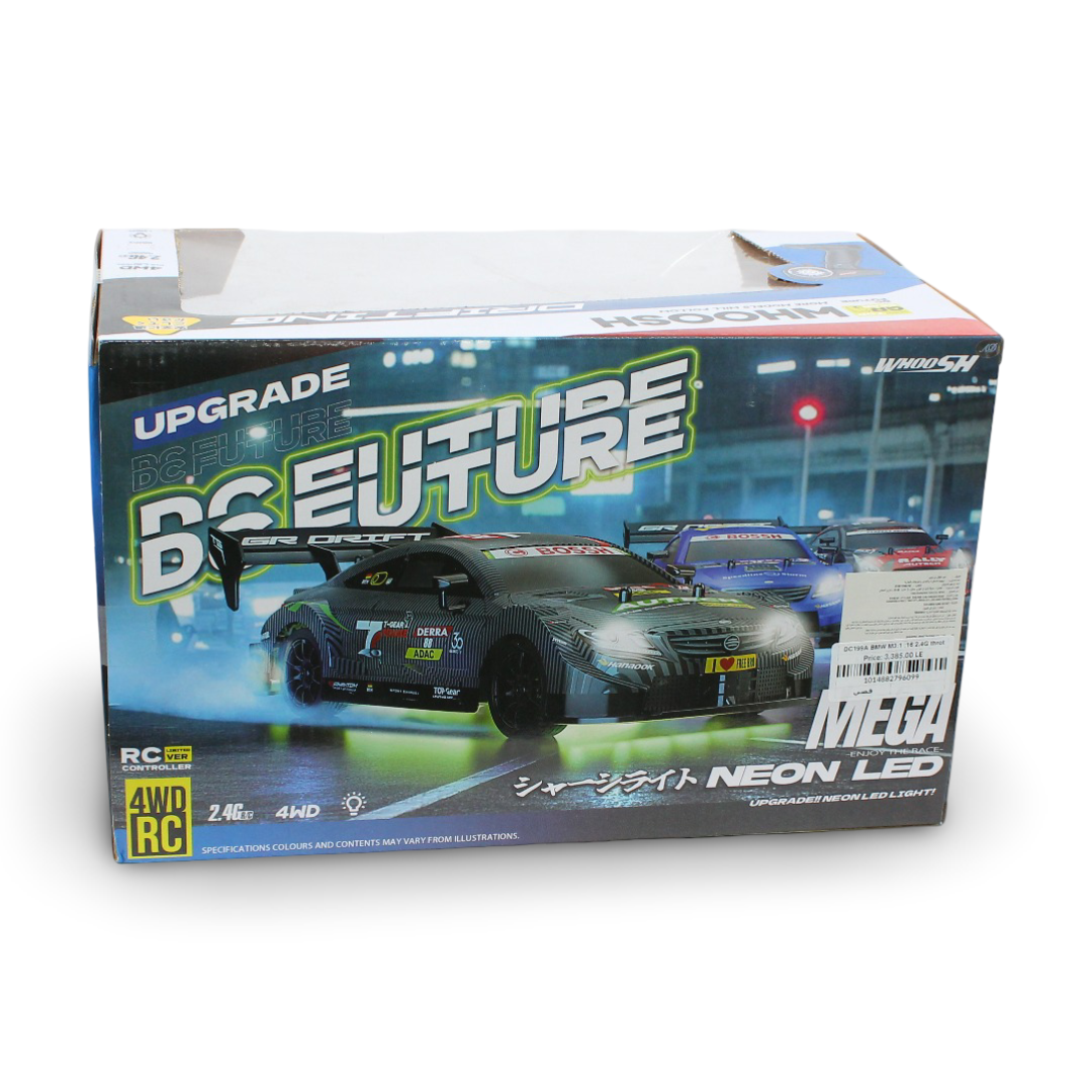Lean Toys 1:16 Scale RC Start Drift Car – Silver