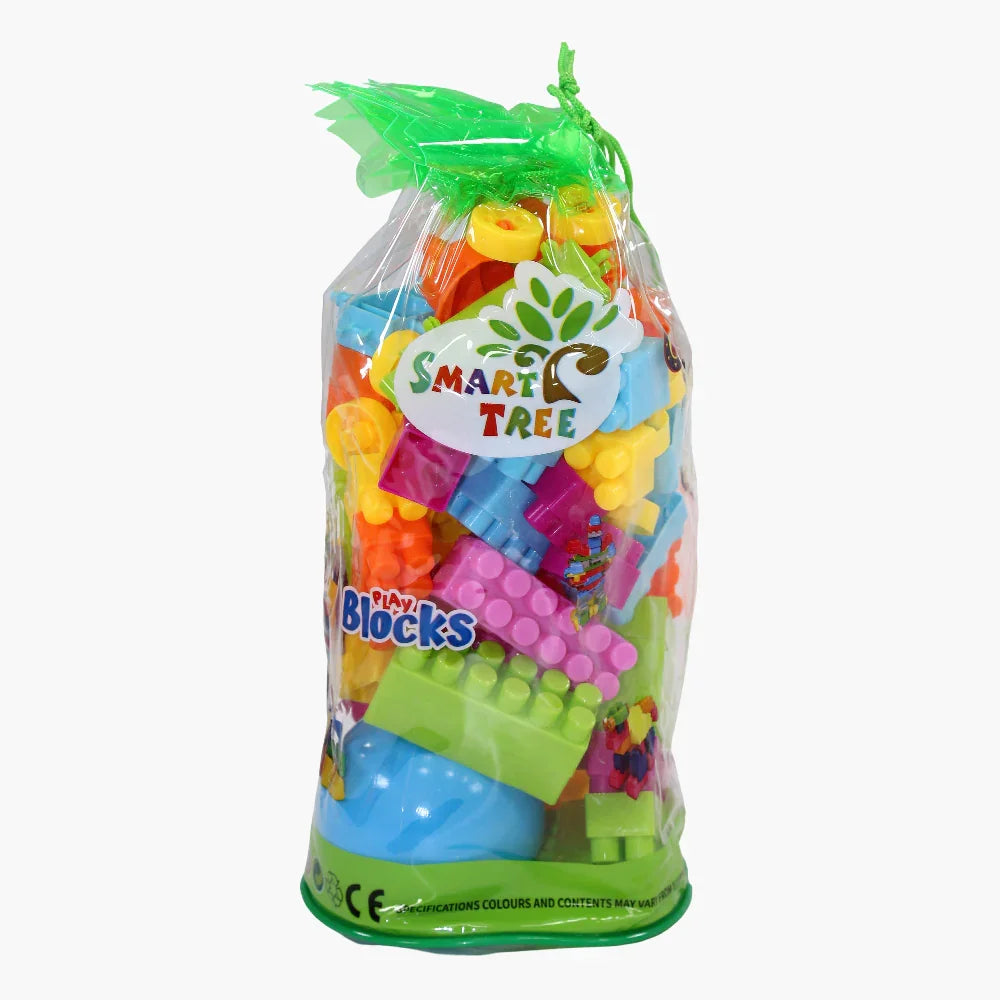 Large Building Blocks Case - Green