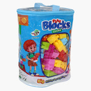 Large Building Blocks Case - Blue