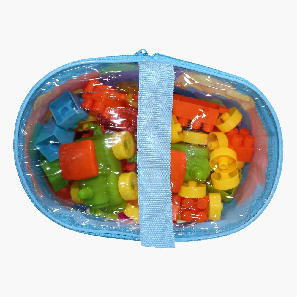 Large Building Blocks Case - Blue