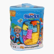 Medium Building Blocks Case - Blue