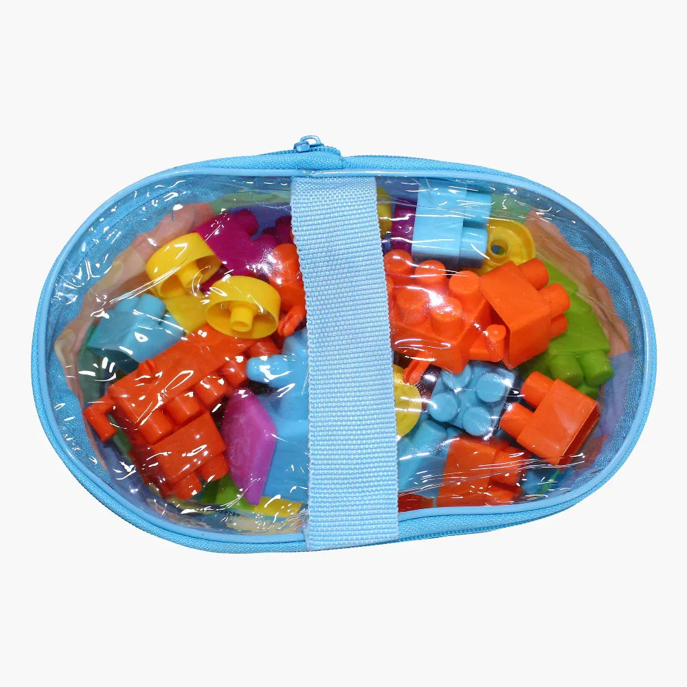 Medium Building Blocks Case - Blue