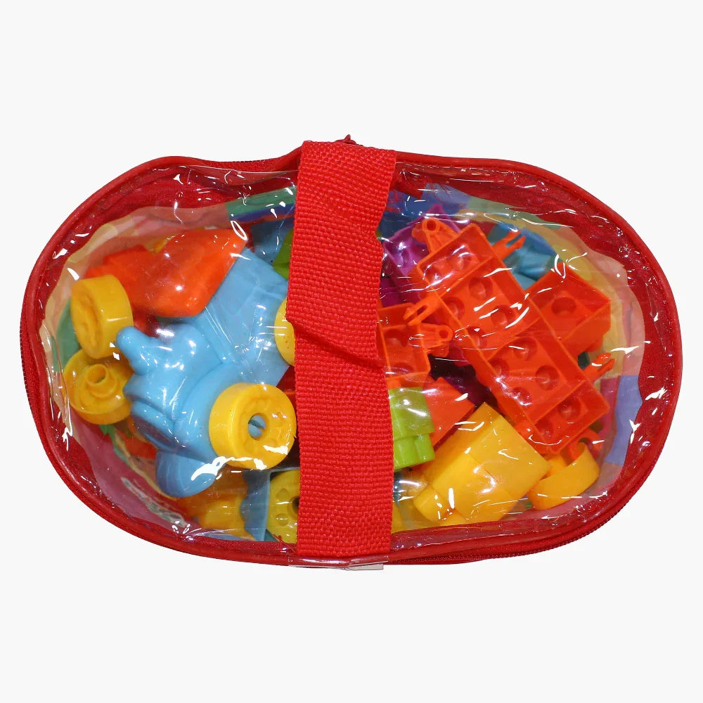 Medium Building Blocks Case - Red
